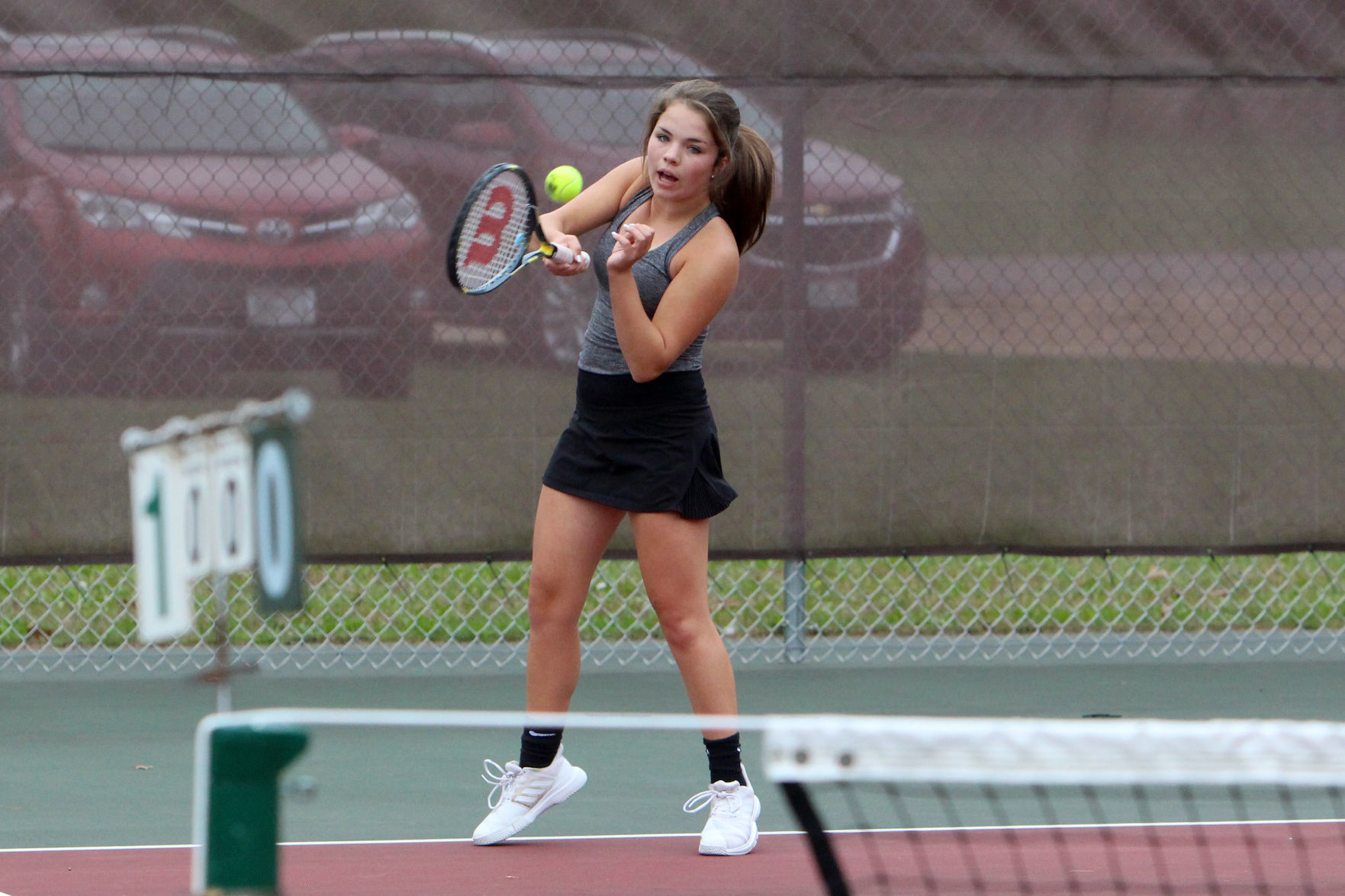 Altoona at Menomonie girls tennis 10-3-19